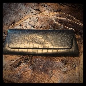 Faux Leather Clutch